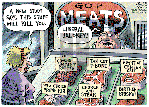 Rob Rogers on Thursday March 15, 2012 Comic Strip