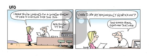 UFO on Wednesday March 5, 2025 Comic Strip