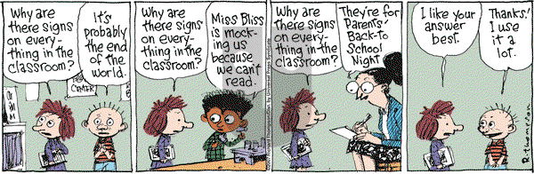 Cul de Sac on Monday September 17, 2007 Comic Strip