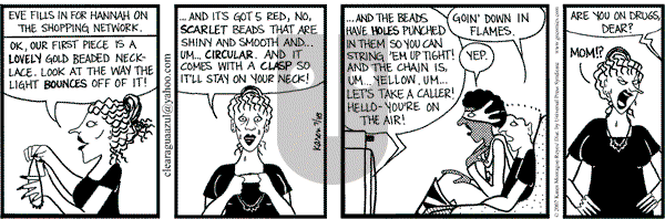 Clear Blue Water on Wednesday July 18, 2007 Comic Strip