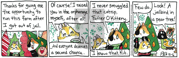 Breaking Cat News - Friday December 6, 2024 Comic Strip