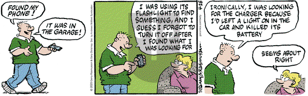 Betty on Saturday April 26, 2025 Comic Strip