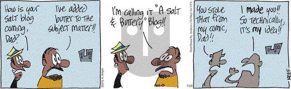 The Knight Life on Thursday July 26, 2018 Comic Strip