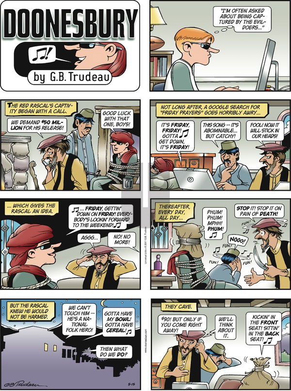Doonesbury on Sunday May 15, 2011 Comic Strip