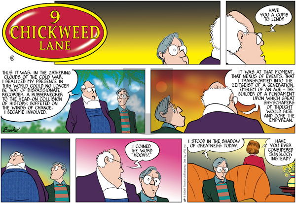 9 Chickweed Lane on Sunday October 1, 2006 Comic Strip