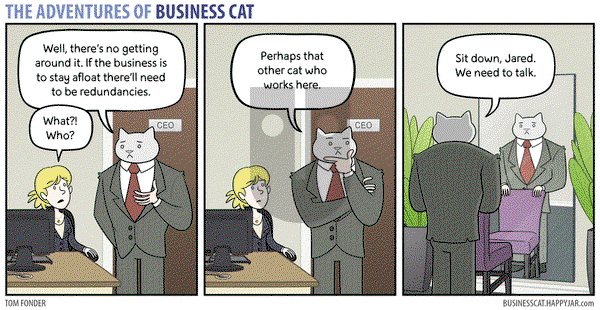 The Adventures of Business Cat - Monday February 1, 2016 Comic Strip