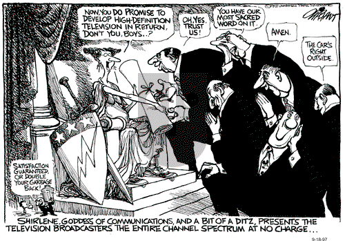 Pat Oliphant on Thursday September 18, 1997 Comic Strip