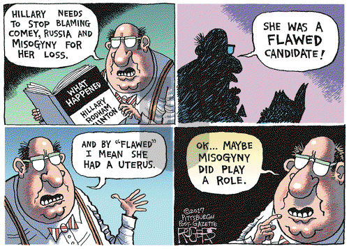 Rob Rogers on Thursday September 14, 2017 Comic Strip