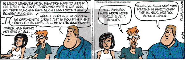 Tank McNamara - Thursday July 29, 2010 Comic Strip