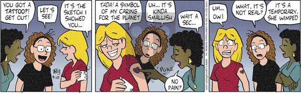 Luann on Wednesday September 10, 2008 Comic Strip