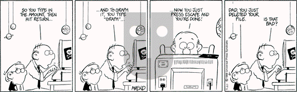 FoxTrot on Friday May 20, 1988 Comic Strip
