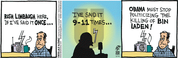 La Cucaracha on Monday May 14, 2012 Comic Strip