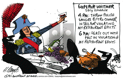 Henry Payne on Wednesday May 26, 2021 Comic Strip