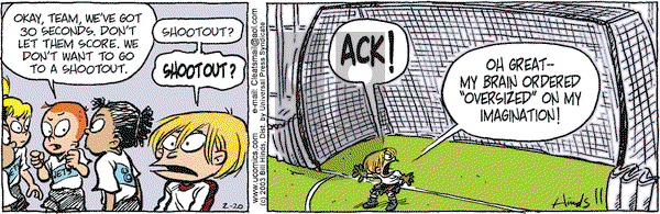 Cleats on Thursday February 20, 2003 Comic Strip