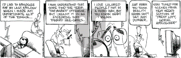 Non Sequitur on Monday January 6, 2003 Comic Strip