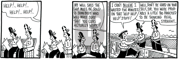 Overboard on Monday September 27, 1999 Comic Strip