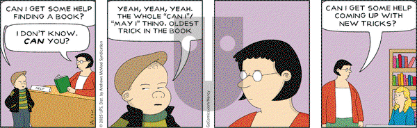 Nancy on Friday May 9, 2025 Comic Strip