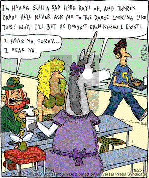 The Argyle Sweater on Monday August 25, 2008 Comic Strip