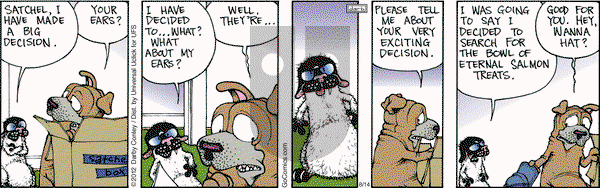 Get Fuzzy on Tuesday August 14, 2012 Comic Strip