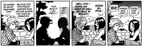 Doonesbury on Saturday October 12, 1996 Comic Strip