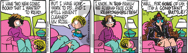 Rose is Rose on Thursday November 17, 2011 Comic Strip