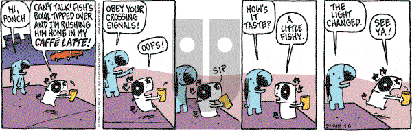 Pooch Cafe on Tuesday April 6, 2004 Comic Strip