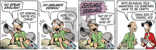 Baldo on Friday February 22, 2002 Comic Strip