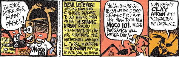 La Cucaracha on Wednesday August 31, 2005 Comic Strip