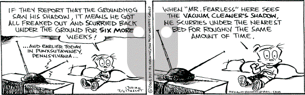 Red and Rover on Wednesday February 2, 2005 Comic Strip