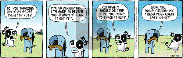 Pooch Cafe on Tuesday November 7, 2017 Comic Strip