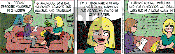 Luann on Tuesday November 13, 2018 Comic Strip