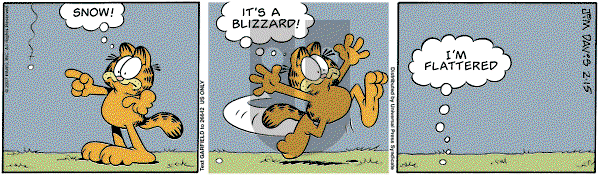 Garfield on Thursday February 15, 2007 Comic Strip