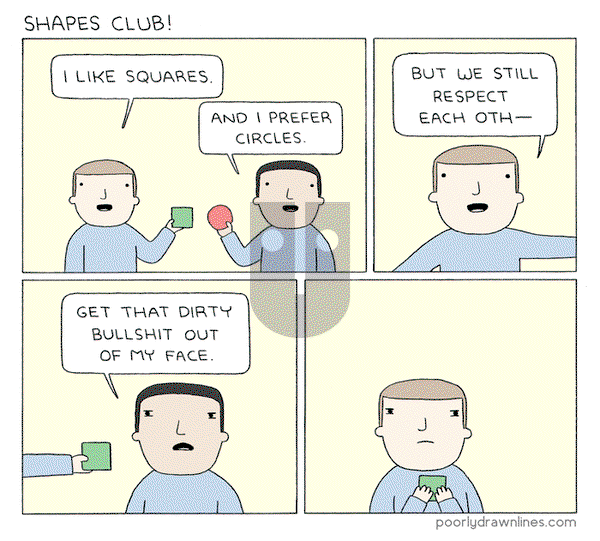 Poorly Drawn Lines on Friday August 12, 2016 Comic Strip