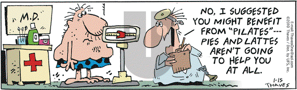 Frank and Ernest on Friday January 15, 2010 Comic Strip