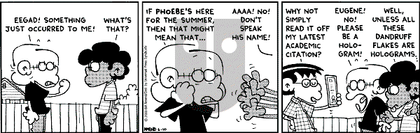 FoxTrot on Saturday June 10, 2000 Comic Strip