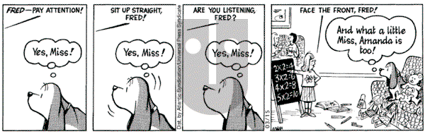 Fred Basset on Tuesday March 15, 2005 Comic Strip