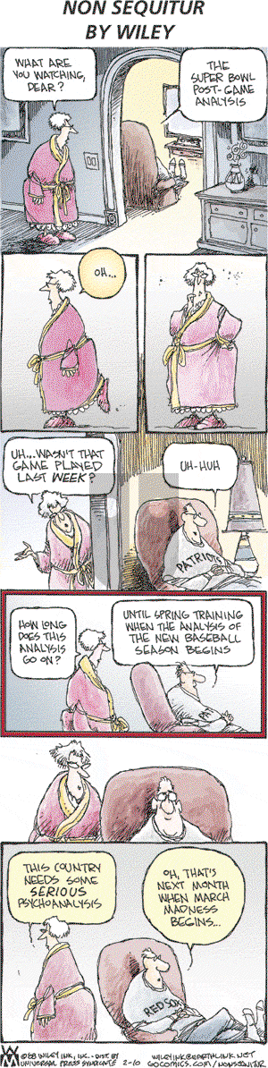 Non Sequitur on Sunday February 10, 2008 Comic Strip