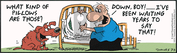 Frank and Ernest on Wednesday July 3, 2019 Comic Strip
