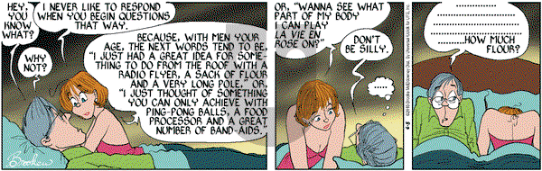 9 Chickweed Lane on Monday June 8, 2015 Comic Strip