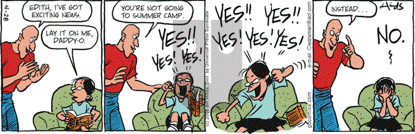 Cleats on Monday April 28, 2008 Comic Strip