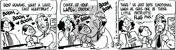 Rose is Rose - Monday March 25, 1991 Comic Strip