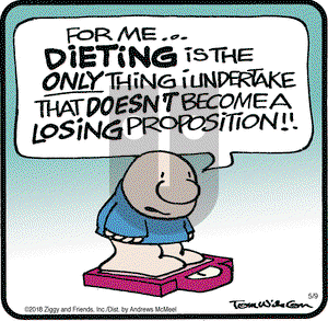 Ziggy on Wednesday May 9, 2018 Comic Strip