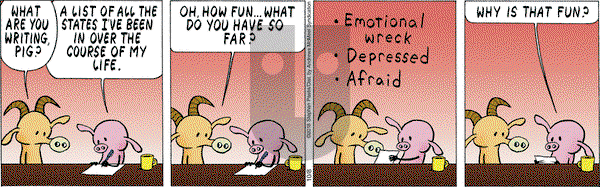 Pearls Before Swine on Monday October 8, 2018 Comic Strip