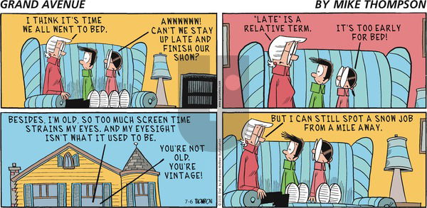 Grand Avenue on 2025-07-06 Comic Strip