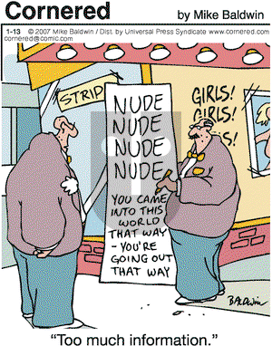 Cornered on Saturday January 13, 2007 Comic Strip