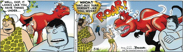 Alley Oop on Saturday March 16, 2013 Comic Strip
