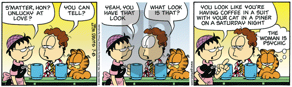 Garfield on Saturday July 8, 2000 Comic Strip