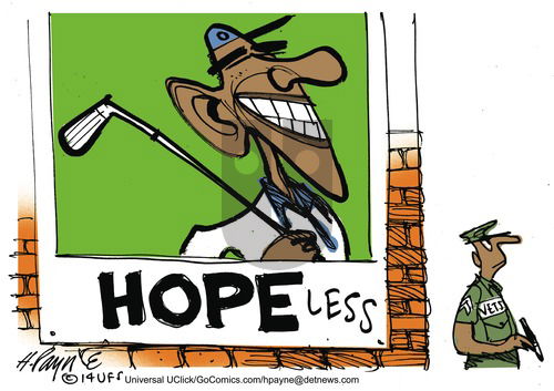 Henry Payne on Sunday May 25, 2014 Comic Strip