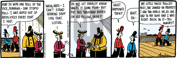 Overboard on Wednesday November 8, 2000 Comic Strip