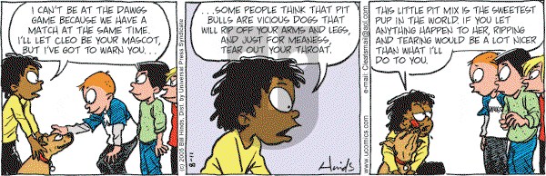 Cleats - Tuesday November 8, 2005 Comic Strip